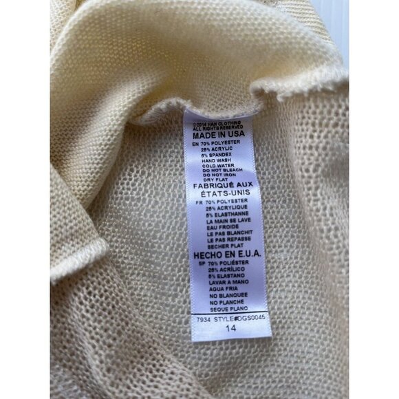 Swell Big Girls Knit I Heart The USA Flag Tank Top Size 14 - Picture 5 of 8